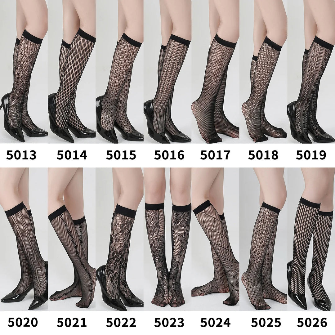 Wholesale Factory Direct Sale Fishnet Socks Women Hosiery Foot Stockings