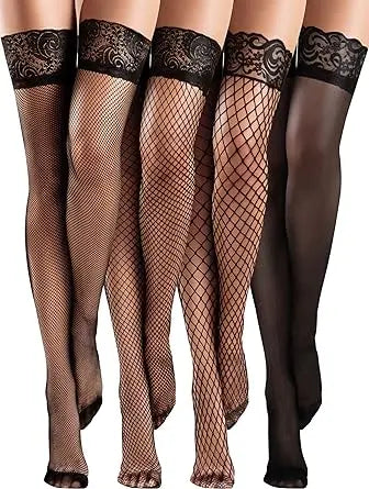 Lingerie Costumes Knee High Stocks Garter Belts With Straps Plastic Clip for Silk Stocking Fishnet/Net Suspender Pantyhose