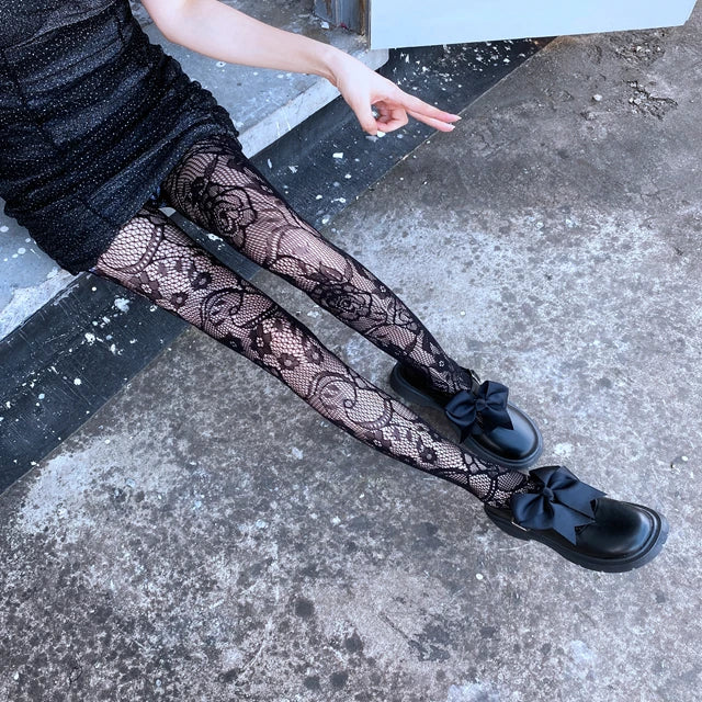 Factory Price Thigh High Large Lady Integrated Garter Belt Stockings, Stretch Sexy Fishnet Women Open Crotch Plus Size Stockings