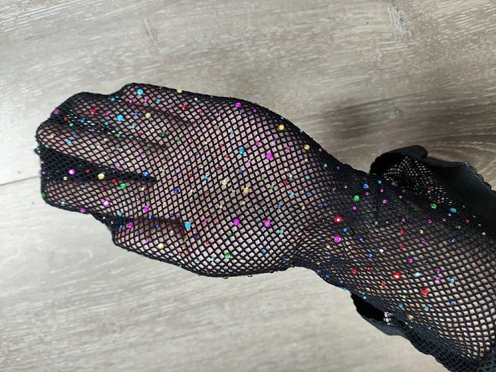 2024 Hot Sales Women's Rhinestone Glitter Stockings Sexy Nylon Fishnets Tights Candy Color Diamond Pantyhose Seamless