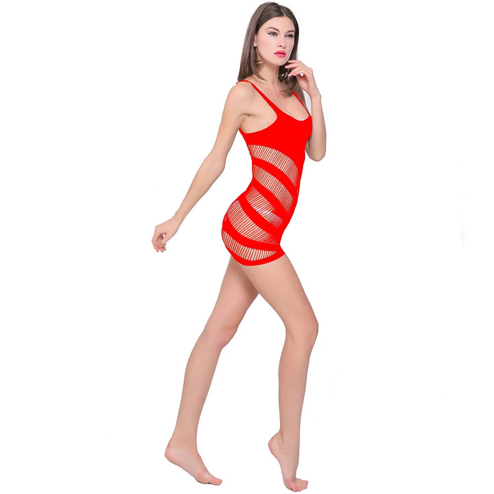Rhinestone Jumpsuit One Piece Crystal Panty Body Dress Sexy Lingerie Open Crotch Lingerie Backless Bodystocking Women Erotic