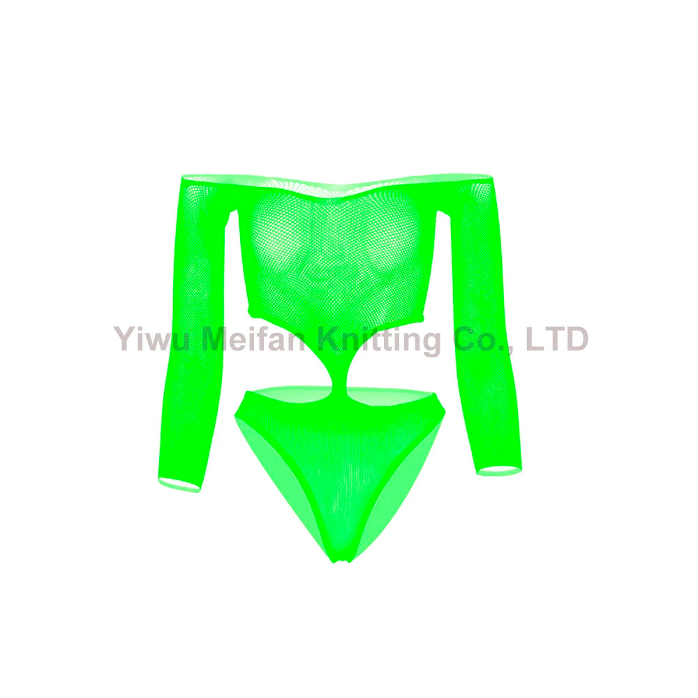 2023 Transparent Calcinha Women's Exotic Lingerie Bodystockings Fishnet Sexy Doll Body Lingerie Mini Dress Bodysuit