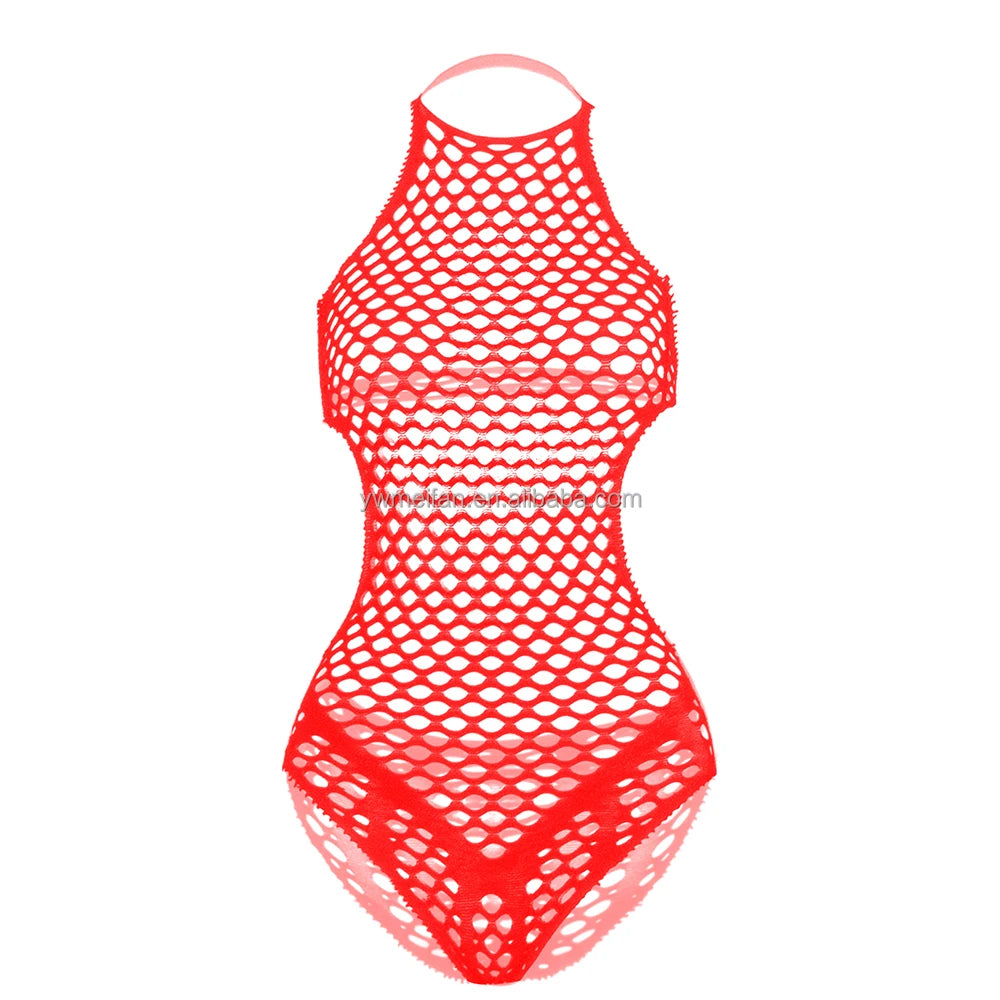 Sexy Full Body Stockings Women's Sexy  Erotic Lingerie Dress Fishnets Bodystocking Nylon Sexy Bodysuits