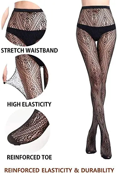 Designer Stockings Pantyhose Black Lingerie Women Fishnet Stockings Sexy