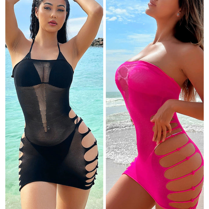 Summer Women Sexy Lingerie Bikini Skirts Mature Girls Sexy Erotic Lingerie Nylon Fishnet Bodysuit Full Body Stockings