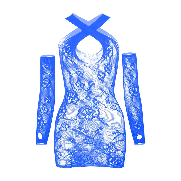 2024 Designer Jacquard Floral Mesh Sexy Lingerie Women's Fishnets Bodystocking Sexy Crotchless Body Stocking Jumpsuit