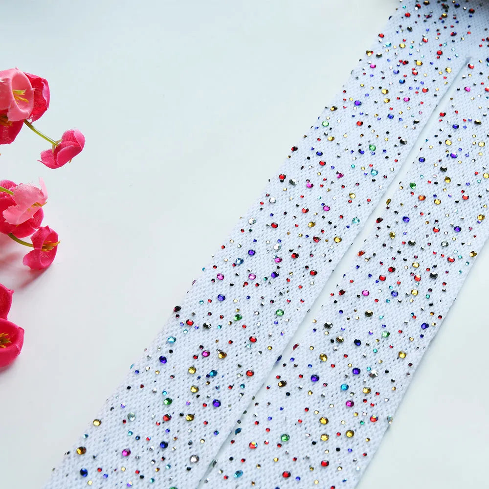 Colorful AB Gem Rhinestone Stockings Women Sexy Nylon Hosiery Thin High Tights Girls Candy Color Lingerie Pantyhose