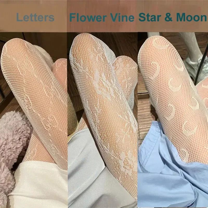 Customized Brand Logo FF&GG Fishnet Stockings Factory Manufacturer Stockings for Women Sexy Fishnet Leggings Pantyhose