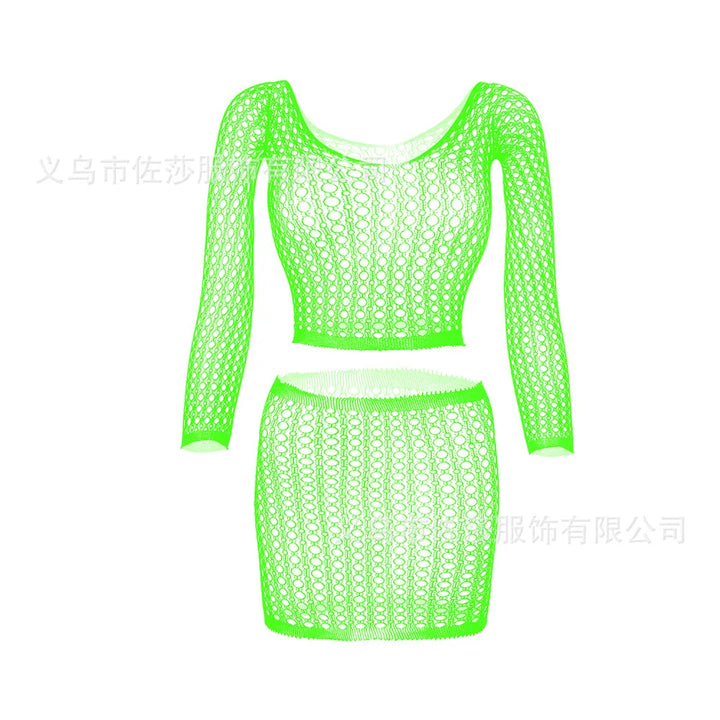 2023 Design Hot Sell Lace Trim Back Crisscross Sexy Hot Net Bodystocking Women Sexy Lingerie Bodystocking for Women