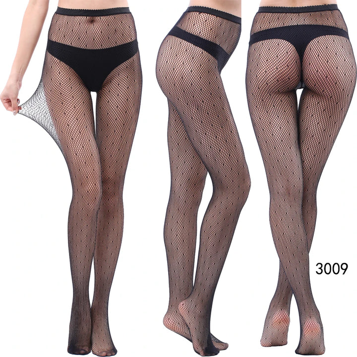 High Waist Fishnet Leggings Pantyhose Mock Suspender Pantyhose Striped Goth Fishnets Stocking Body  Suspender Tights