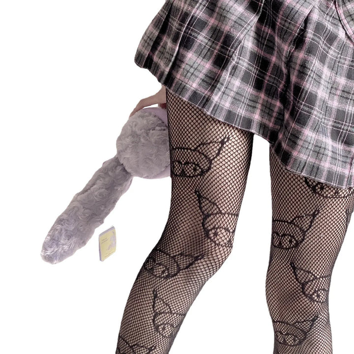 Women's Design Pantyhose Customize Print Popular Brand Logo Tights Fashion Sexy Fishnet  Stockings