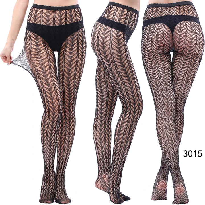 2024 Fishnet Women's Lace Stockings Tights Sexy Pantyhose Regular & Plus Sizes High Waisted Tights Pantyhose