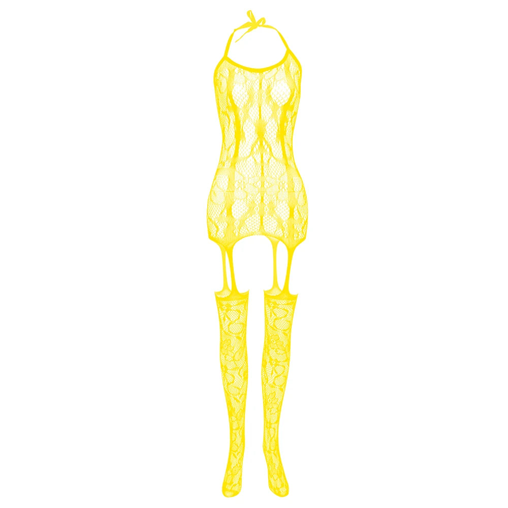 2025 Lace Fishnet Lencera Para Mujer Bodysuit Lingerie Vendors Crotchless Bodystockings Sexy Mesh Body Stockings