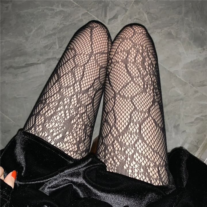 Customized Brand Logo FF&GG Fishnet Stockings Factory Manufacturer Stockings for Women Sexy Fishnet Leggings Pantyhose