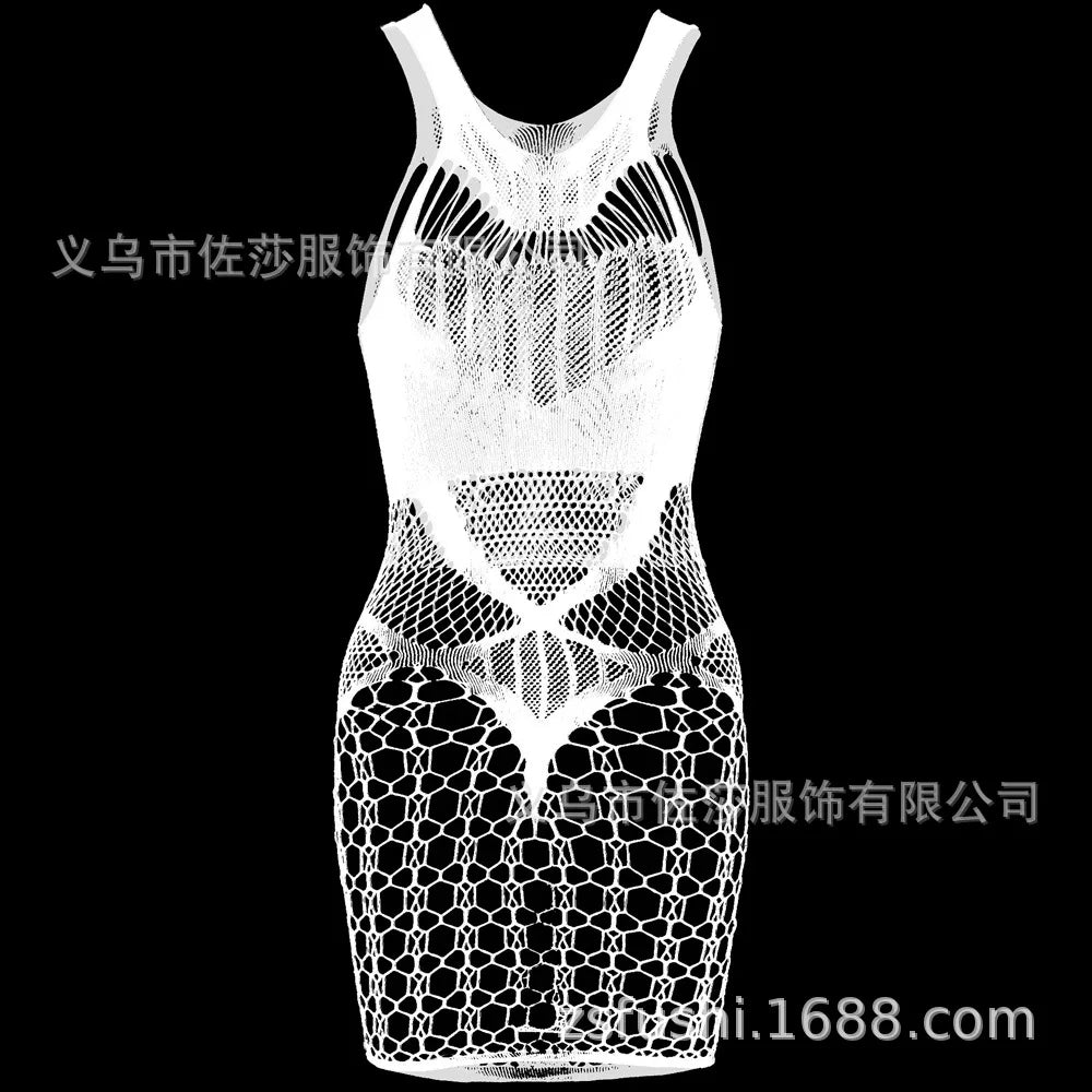 Hot Selling Women's Long Sexy Fishnet Stockings Fish Net Pantyhose Mesh Nylon Tights Lingerie Skin Thigh High Stocking Hosiery