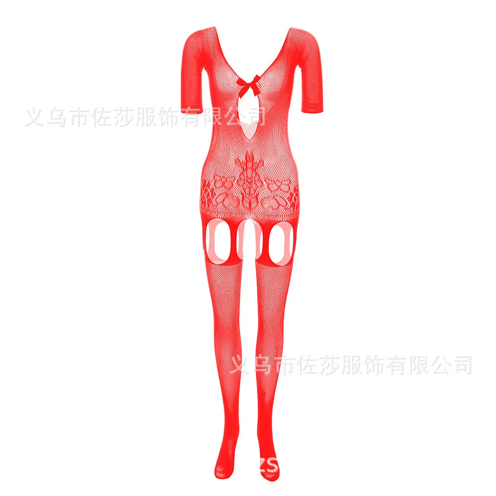 Dropshipping Womens High Waist Tights Fishnet Stockings Basketball Small Net Pantyhose/tights