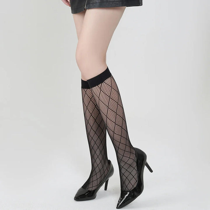 Wholesale Factory Direct Sale Fishnet Socks Women Hosiery Foot Stockings