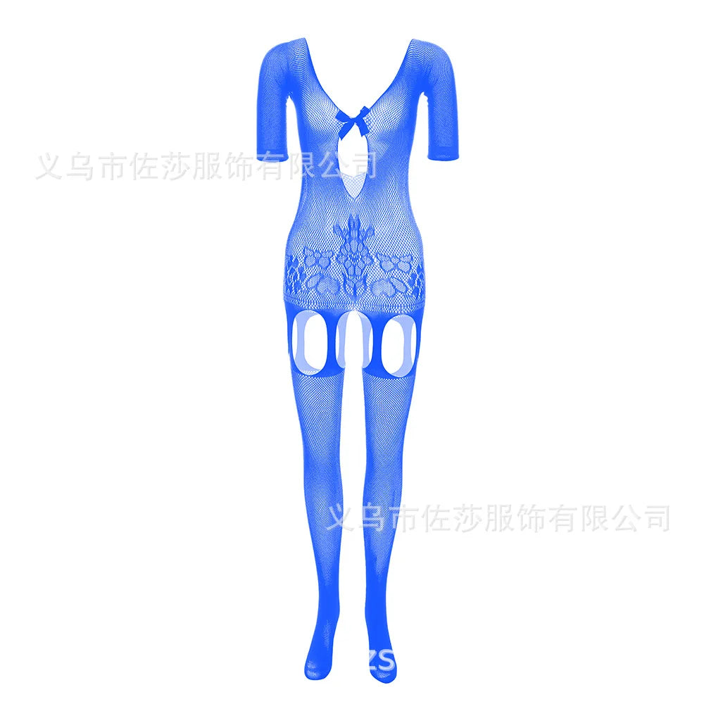 Dropshipping Womens High Waist Tights Fishnet Stockings Basketball Small Net Pantyhose/tights