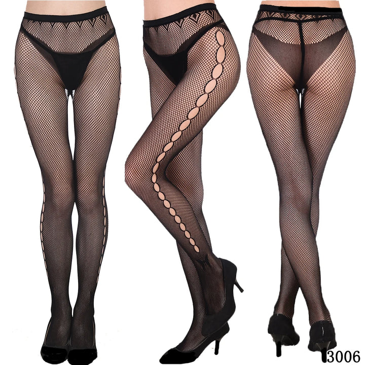 2024 Fishnet Women's Lace Stockings Tights Sexy Pantyhose Regular & Plus Sizes High Waisted Tights Pantyhose