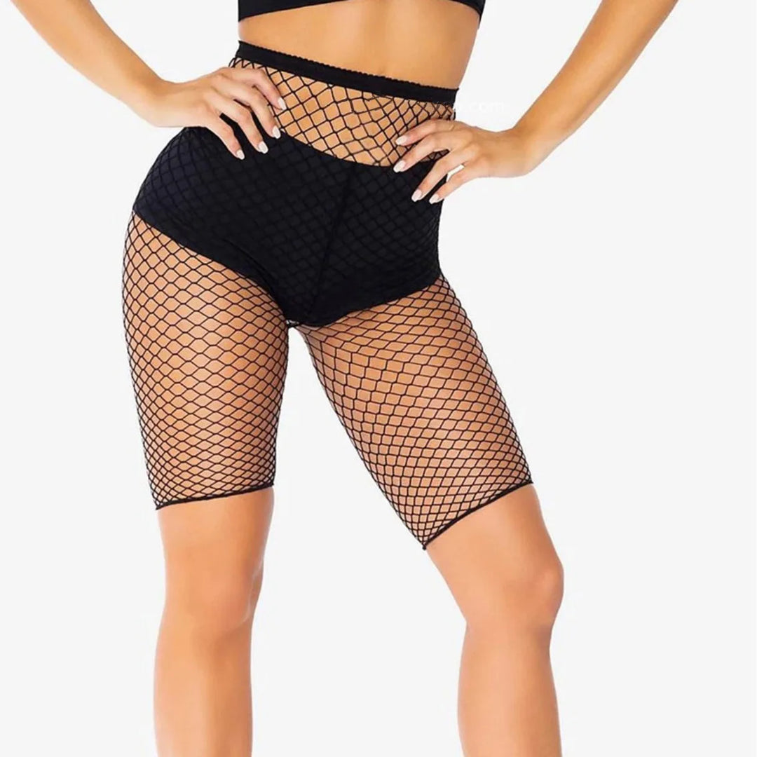 Gipsy Fishnets Shorts for Women Sexy Mesh Underwear Pantyhose/Tights Opaque Mini Nets Body Stockings OEM