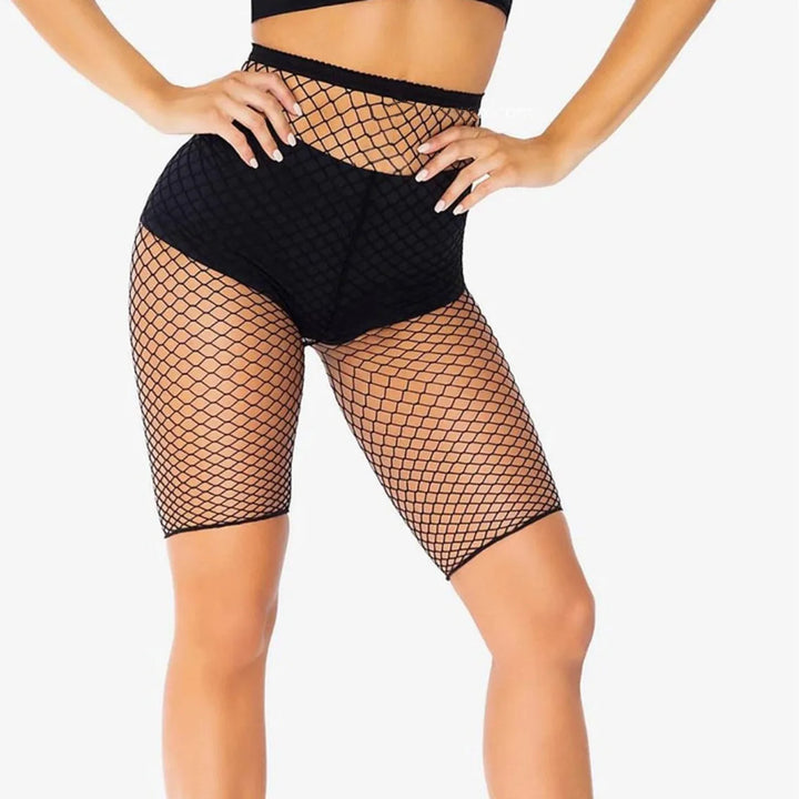 Gipsy Fishnets Shorts for Women Sexy Mesh Underwear Pantyhose/Tights Opaque Mini Nets Body Stockings OEM