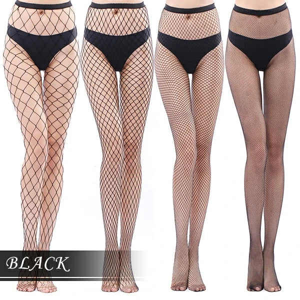 Wholesale for Women High Waist Fishnet Tights Pantyhose Leggings Black and WhiteOpaque Mesh Stockings Sizes for Winter Season