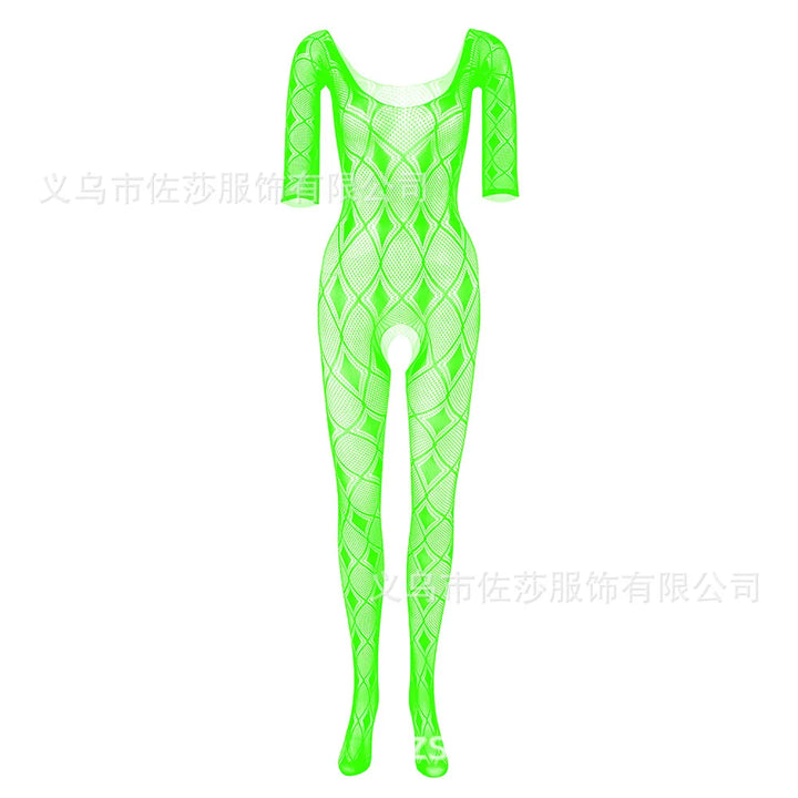 Meifan  Factory Direct Wholesales Women's Long Sexy Fishnet Stockings Fish Net Pantyhose Tights Mesh Stockings Lingerie