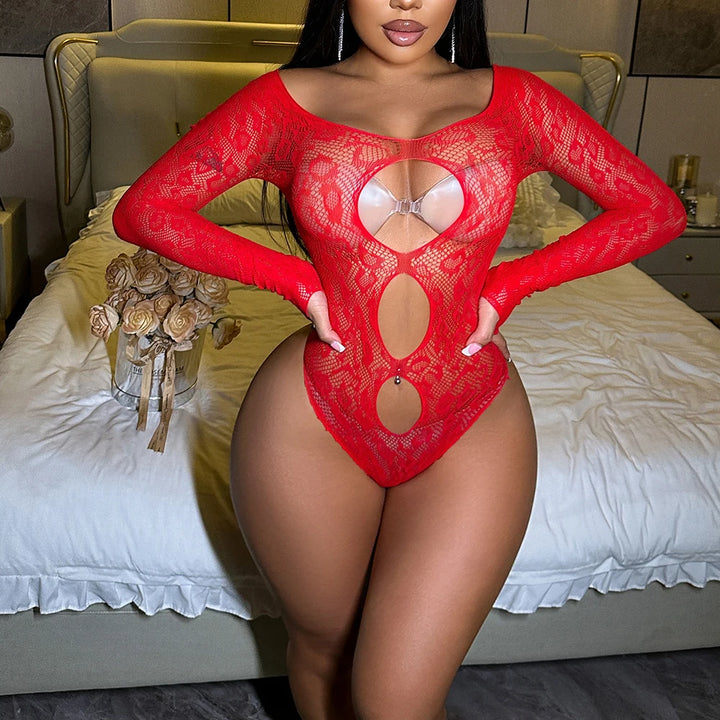 2025 Bikini Tops Fishnet Jumpsuit Designer Hollow Out Body Stockings Mini Dress Sexy Mesh Lingerie Nightgown Bodystocking