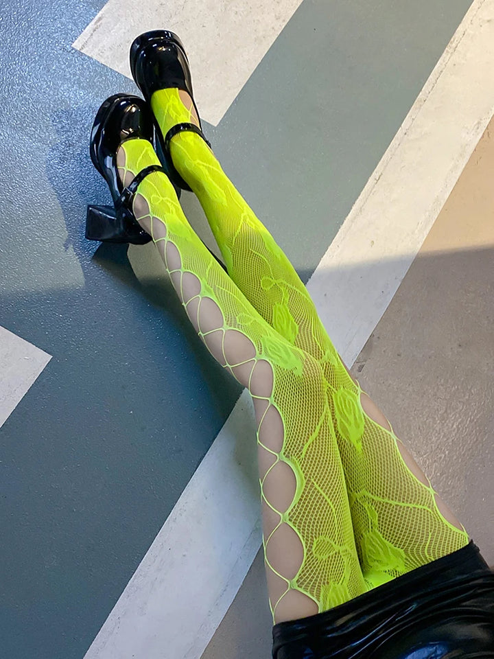 2025 Fashion Thin Sexy Pantyhose Summer Hot Stockings Wholesale Leggings for Women Sexy Net Side Hollow Design 3082