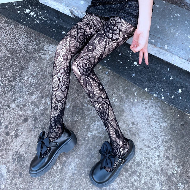 Factory Price Thigh High Large Lady Integrated Garter Belt Stockings, Stretch Sexy Fishnet Women Open Crotch Plus Size Stockings
