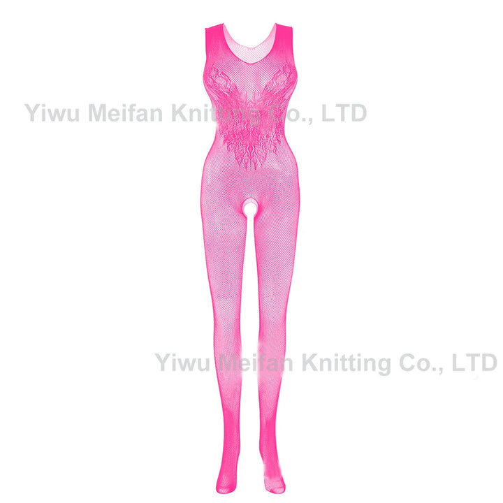 China Vendors Lingerie Femme 2023 Strap Lace Nylon Wings Printed Fishnet Body Stockings Lingerie Bodysuit Babydoll Chemise