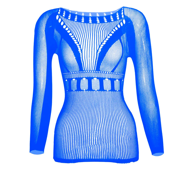 High Waist Sexy Mesh Lingerie Summer Vacation Outfit Elastic Nylon Bodystocking One-Piece Mesh Stockings