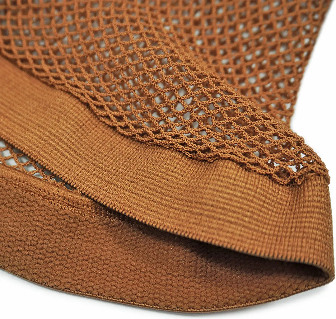 Professional Latin Dance Fishnet Tights Seamless Padded Footed Stockings High Waist Nude Small Hole Anti-Slip Socks
