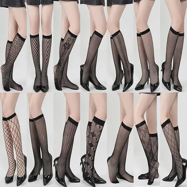 Wholesale Factory Direct Sale Fishnet Socks Women Hosiery Foot Stockings