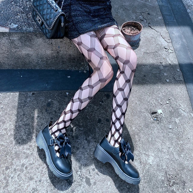 Sexy Lenceria Para Mujer Seamless Pantyhose Stocking Women Pantyhose High Heels Stocking Clubwear Black Stockings