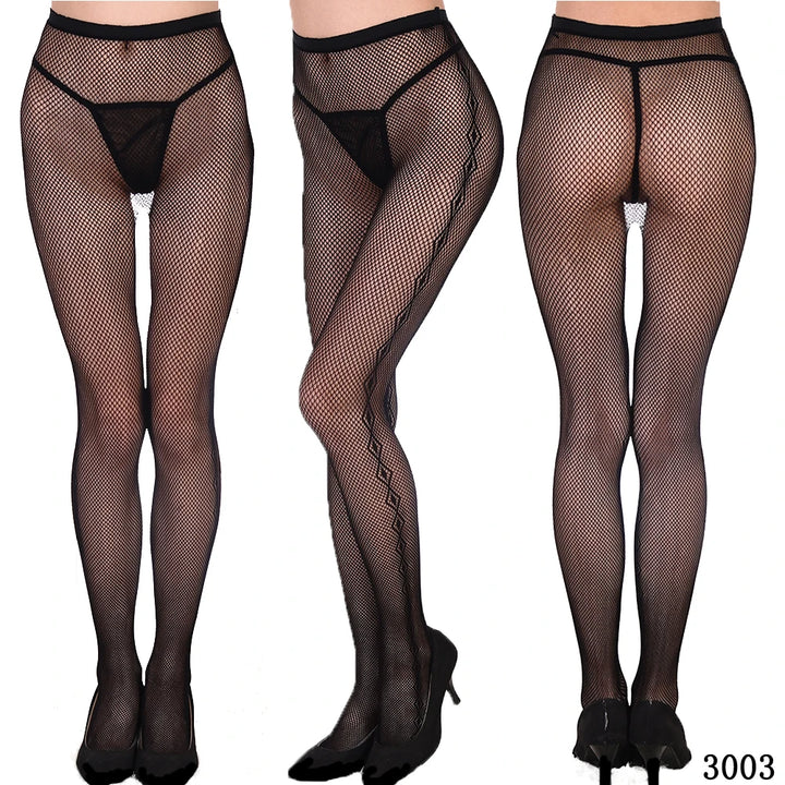 2024 Fishnet Women's Lace Stockings Tights Sexy Pantyhose Regular & Plus Sizes High Waisted Tights Pantyhose