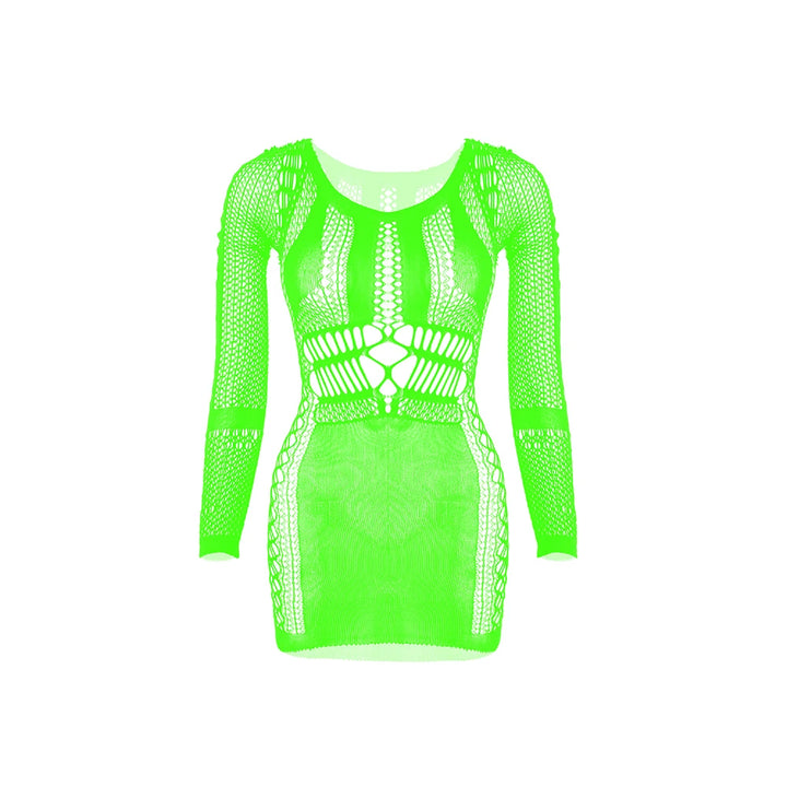 Hollow Out Mature Women Sexy Mesh Lingerie Dress Women Sexy Clothing See Through Sexy Fishnets Bodystocking Bodysuits