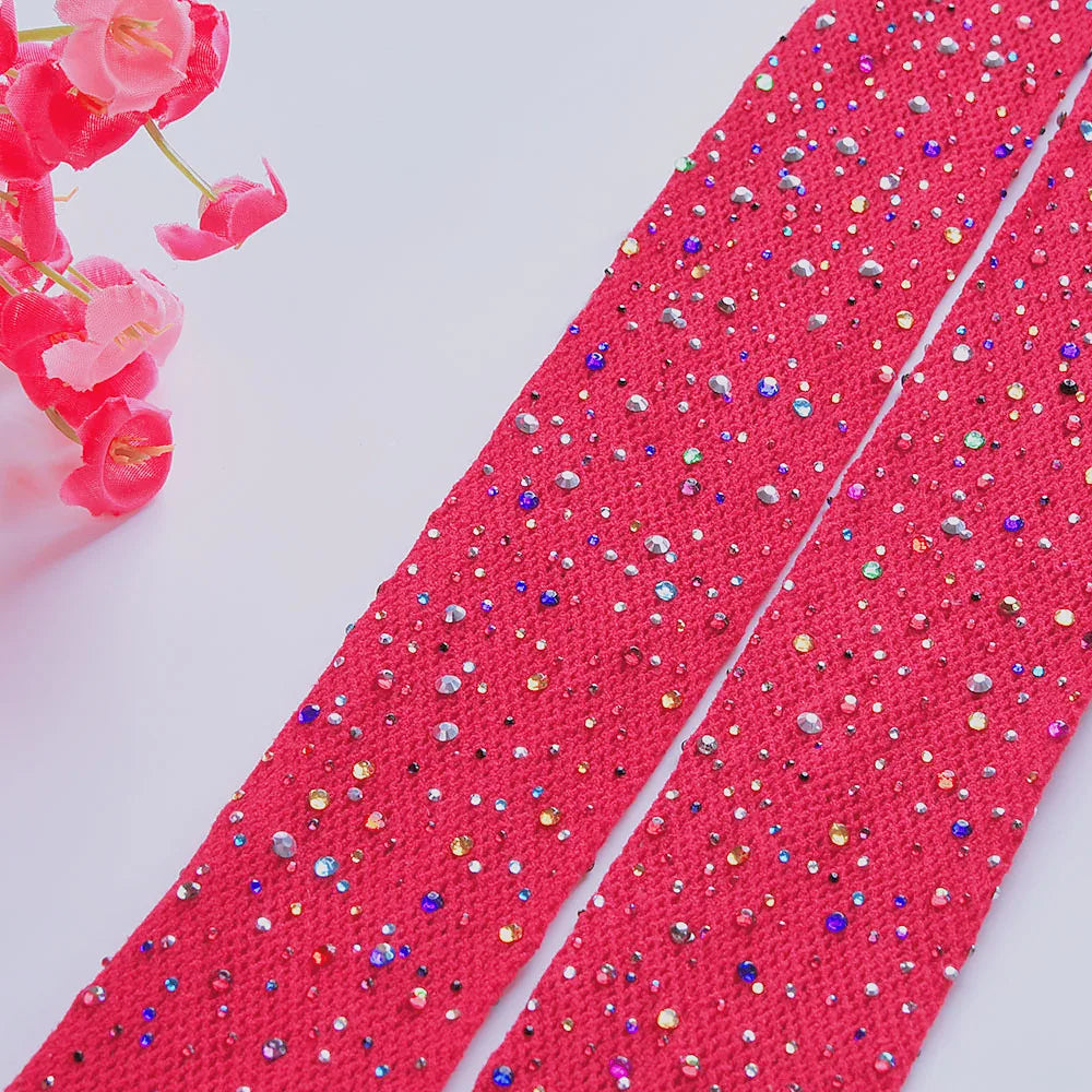 Colorful AB Gem Rhinestone Stockings Women Sexy Nylon Hosiery Thin High Tights Girls Candy Color Lingerie Pantyhose