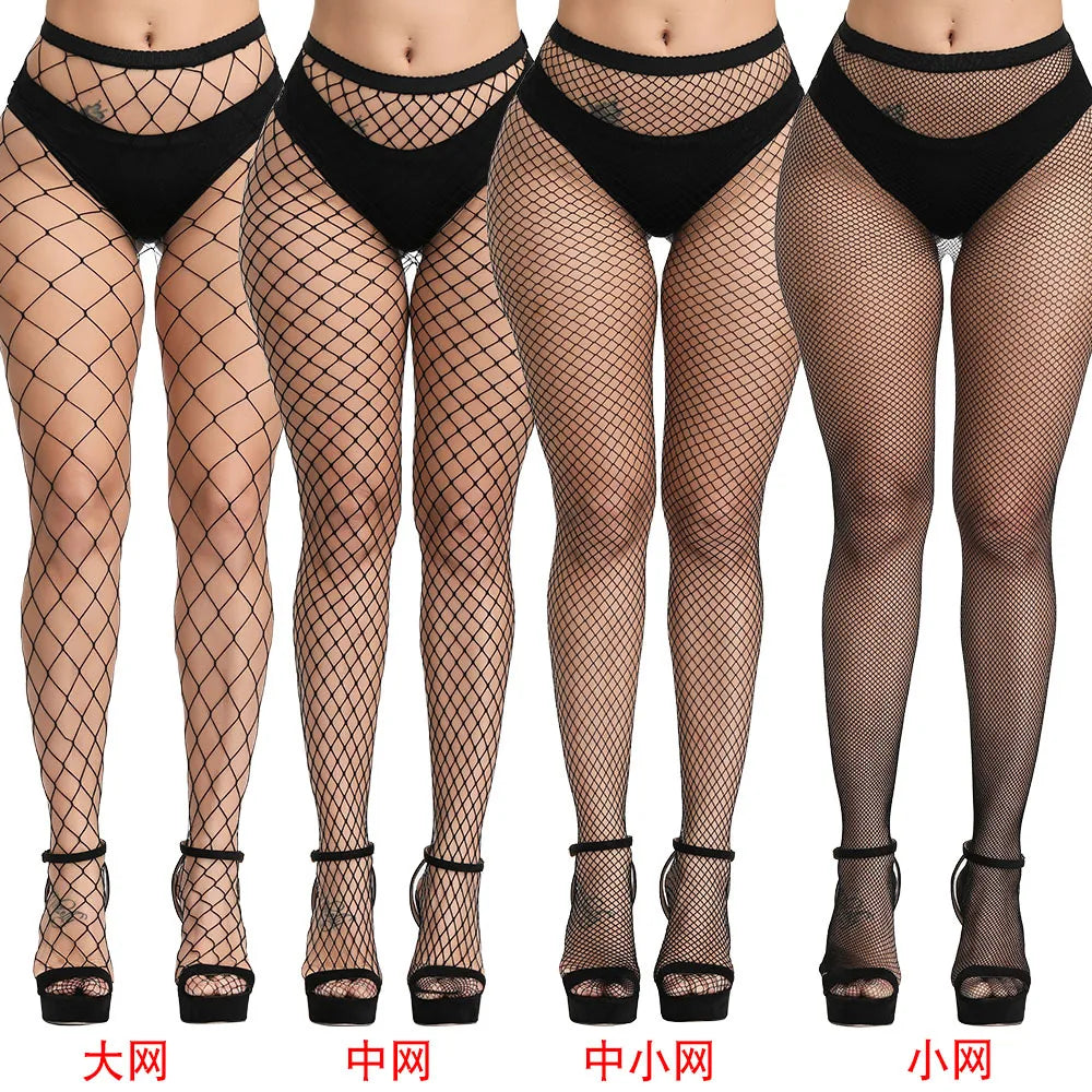 Factory Price Wholesale Suits Women Sexy Full Body Transparent Nylon Fishnet Stocking