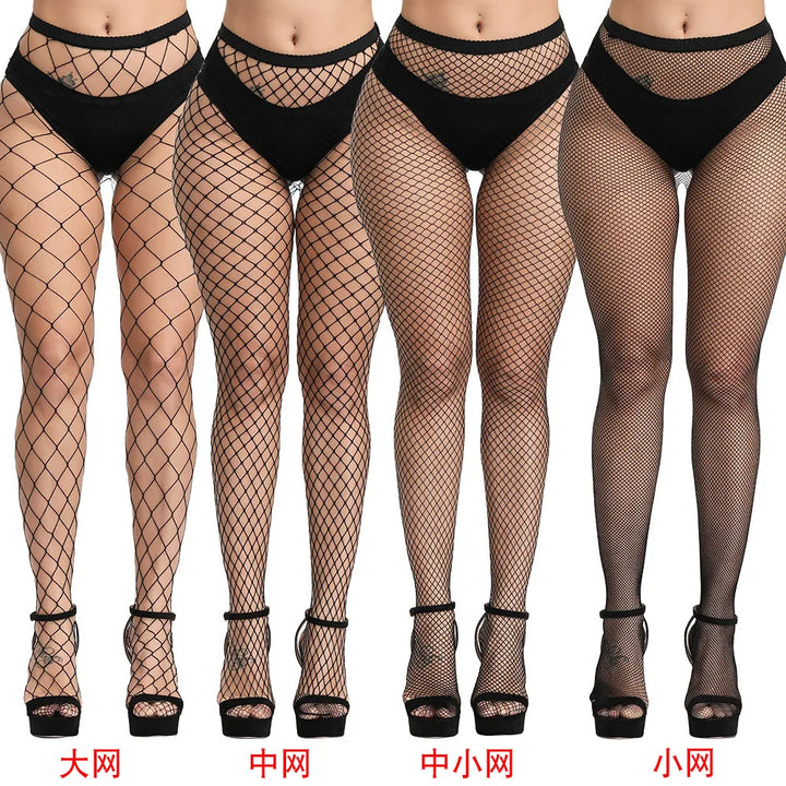 Factory Price Wholesale Suits Women Sexy Full Body Transparent Nylon Fishnet Stocking