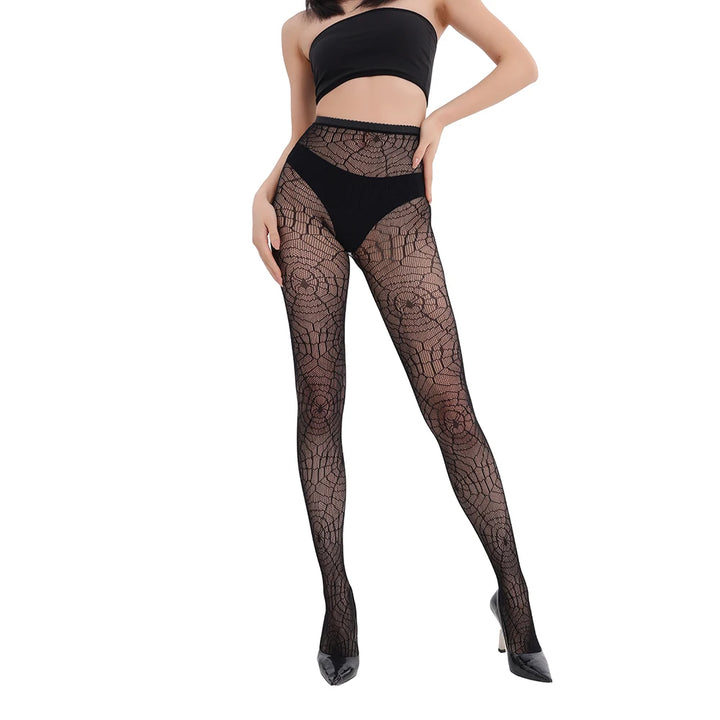 Fishnet Leggings Summer Party Club Cute Lace Stockings Body for Women Lace Hollow Out Seamless Tights Mesh Silk Pantyhose