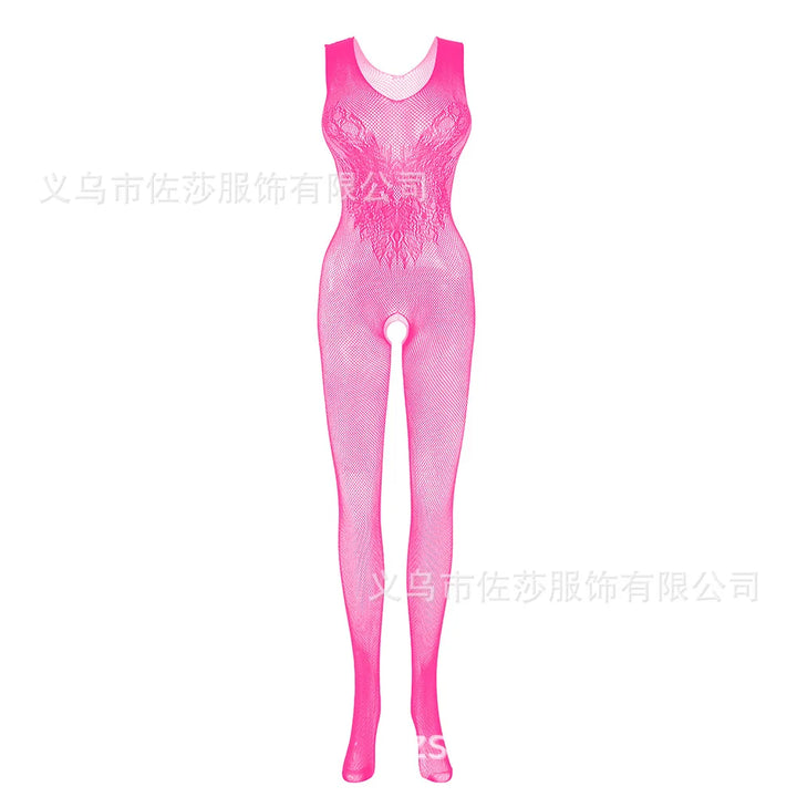 China Vendors Lingerie Femme 2023 Strap Lace Nylon Wings Printed Fishnet Body Stockings Lingerie Bodysuit Babydoll Chemise
