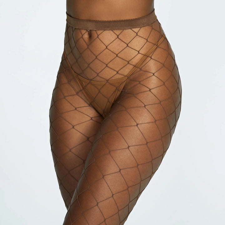 Women's Net Dress Manufacturer Popular Stocking Carnival  Shorts in Skin Tones Fish Net Stockings