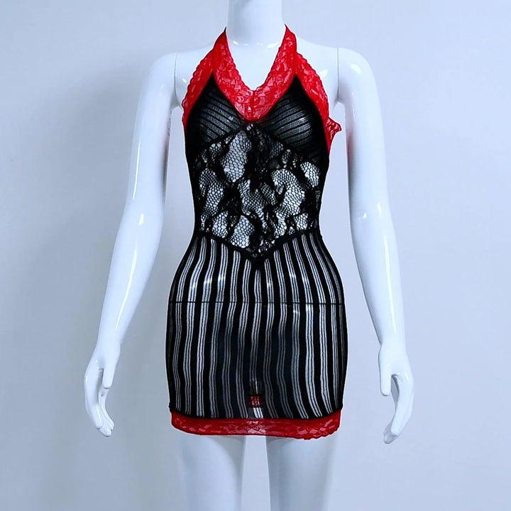 Sexy Design Women's New Fashion Slim Sexy Backless Camisole Evening Bodycon Dress Lingerie for Chubby Women