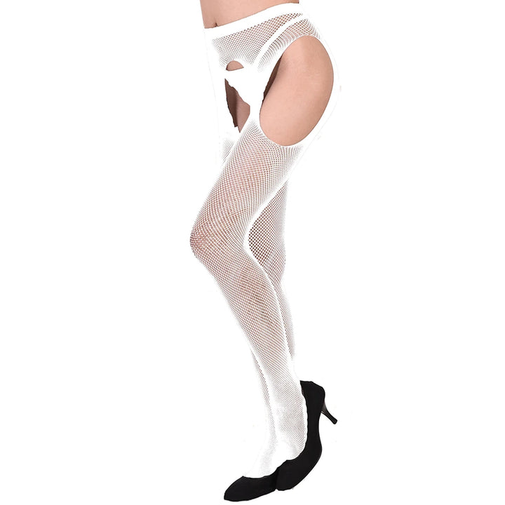 Open Crotch Pantyhose Tights Women Sexy Erotic Lingerie Femme Sexy Perspective Stockings Women's Clothing Outfits