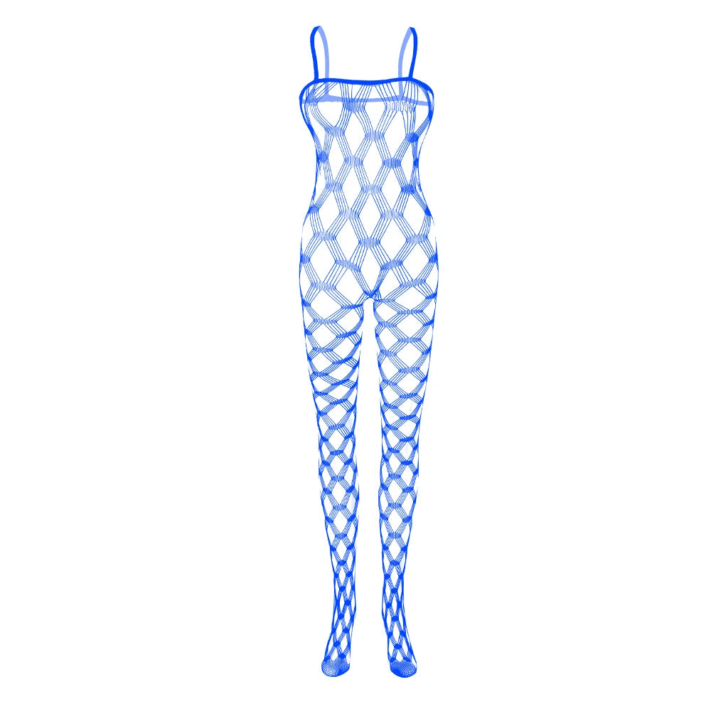 Open Back Mature Lingerie Sexy Fishnet Babydoll Nylon Body Stocking Hollow Out Sexy Bodystocking