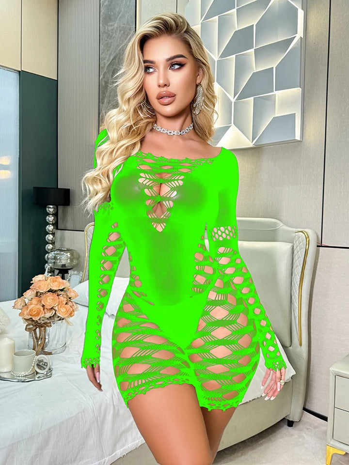 2025 New Arrival Fashion Girl Sexy Bodycon Exotic Dancewear Dresses Party Dancewear Lingerie Erotic One-piece Jumpsuit