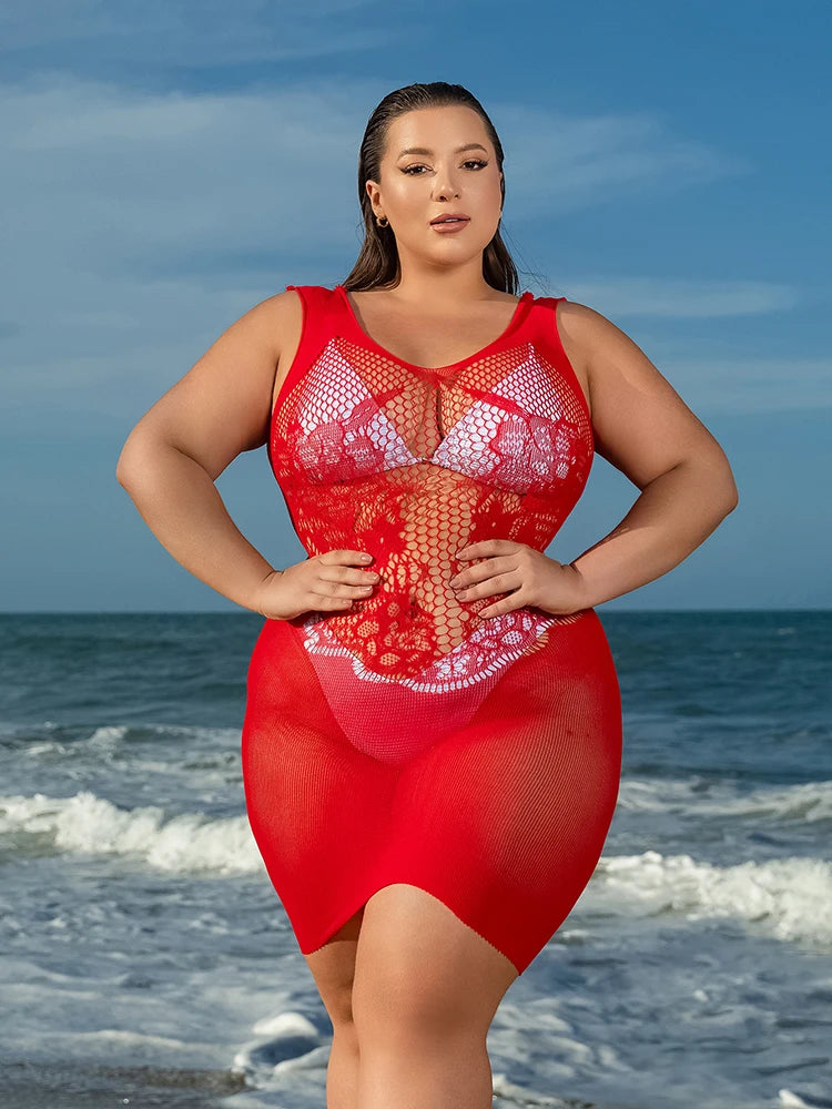 300lbs Plus Size Womens Sexy Underwear Mesh Custom Stocking Crocthless Full Body Stocking Girls Nightclub  Lingerie Sexy