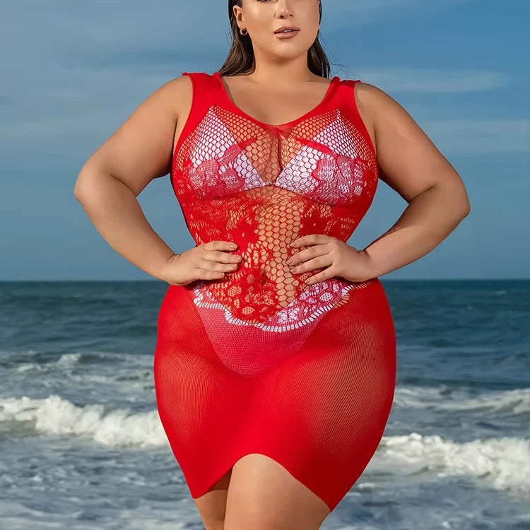 300lbs Plus Size Womens Sexy Underwear Mesh Custom Stocking Crocthless Full Body Stocking Girls Nightclub  Lingerie Sexy