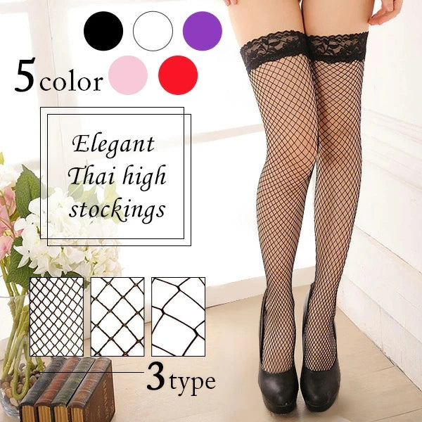 Wholesale High Waist Stocking Sexy Women Fishnet Pantyhose Net Mesh Medium Grid Tights Sexy Lingerie Socks
